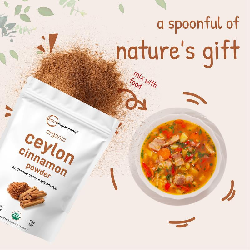 Organic Ceylon Cinnamon Powder
